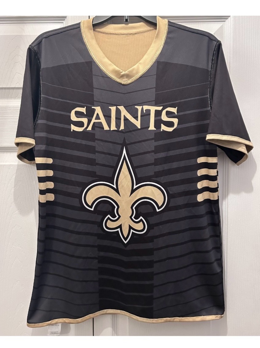 NFL New Orleans Saints Reversible Flag Football Jersey, Youth XL